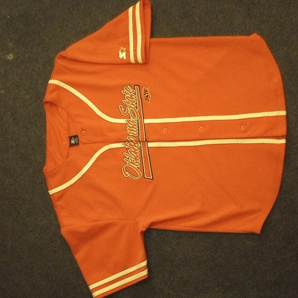COPY - Vintage STARTER Oklahoma State University baseball jersey